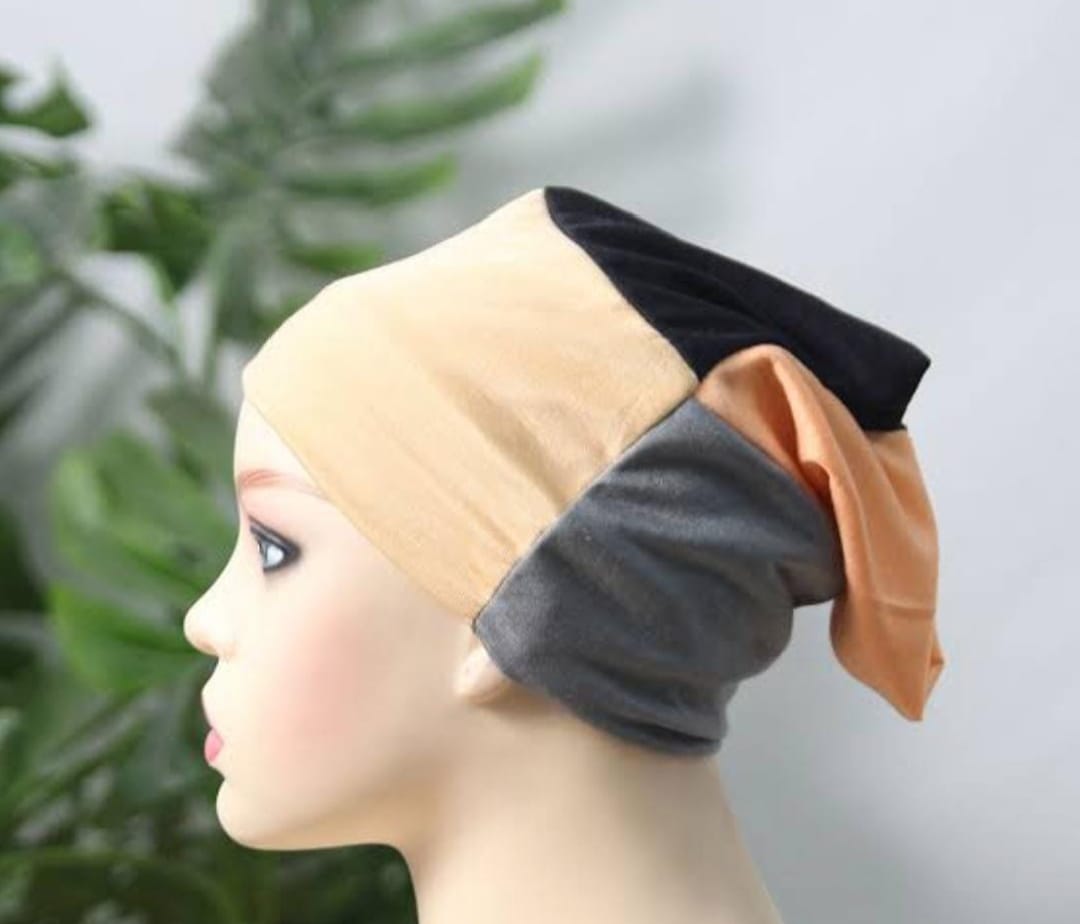 Pack of 1( 4 in 1 ) Muslim hijab cap -Womens 4 in 1 hijab cap in different colors
