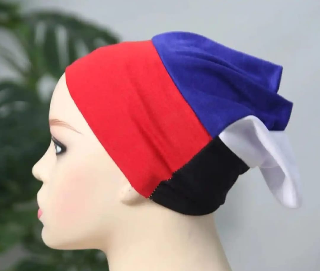 Pack of 1( 4 in 1 ) Muslim hijab cap -Womens 4 in 1 hijab cap in different colors