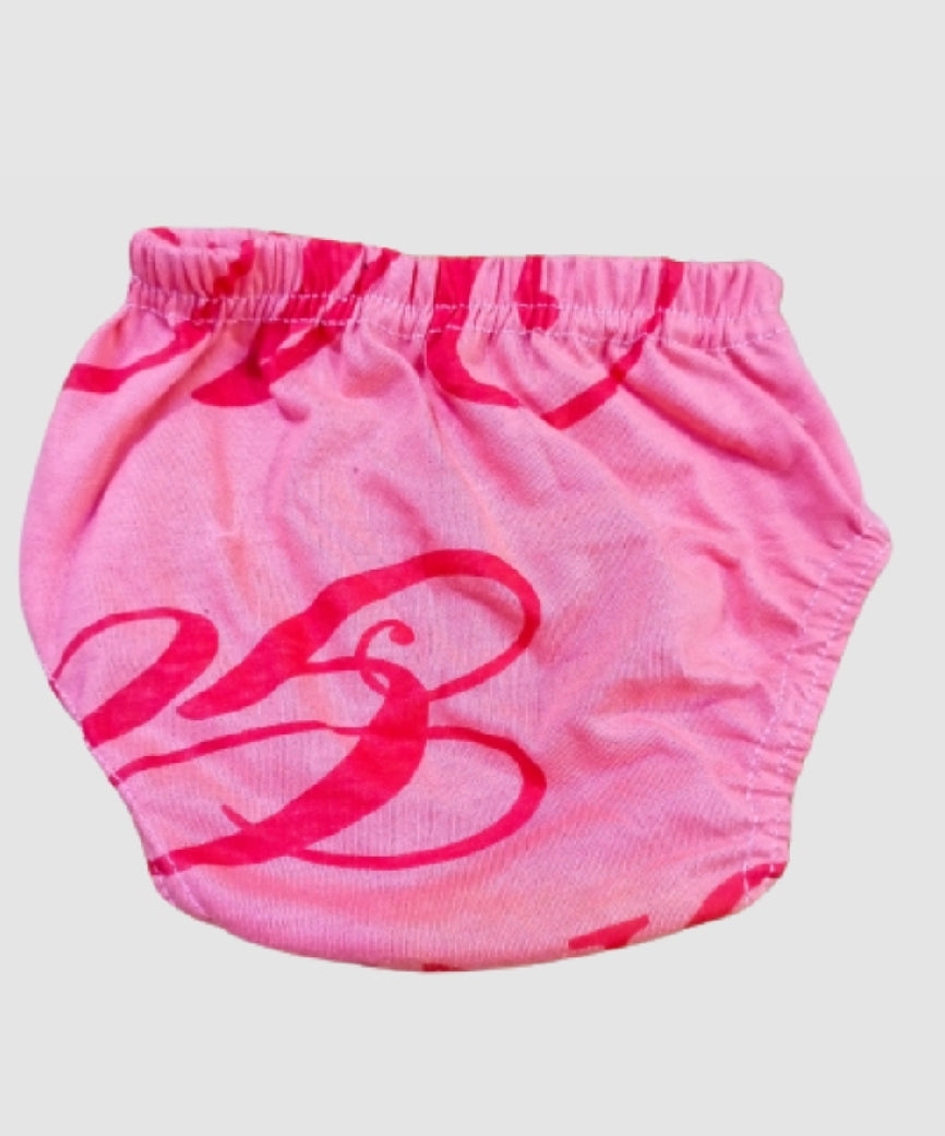 Pack of 6 Soft Cotton Chaddi Baby Panties With Elastic Waist