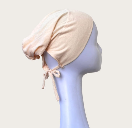 Pack of 4 Tie Hijab Cap For Girls and Women,s With Soft and Comfortable febric