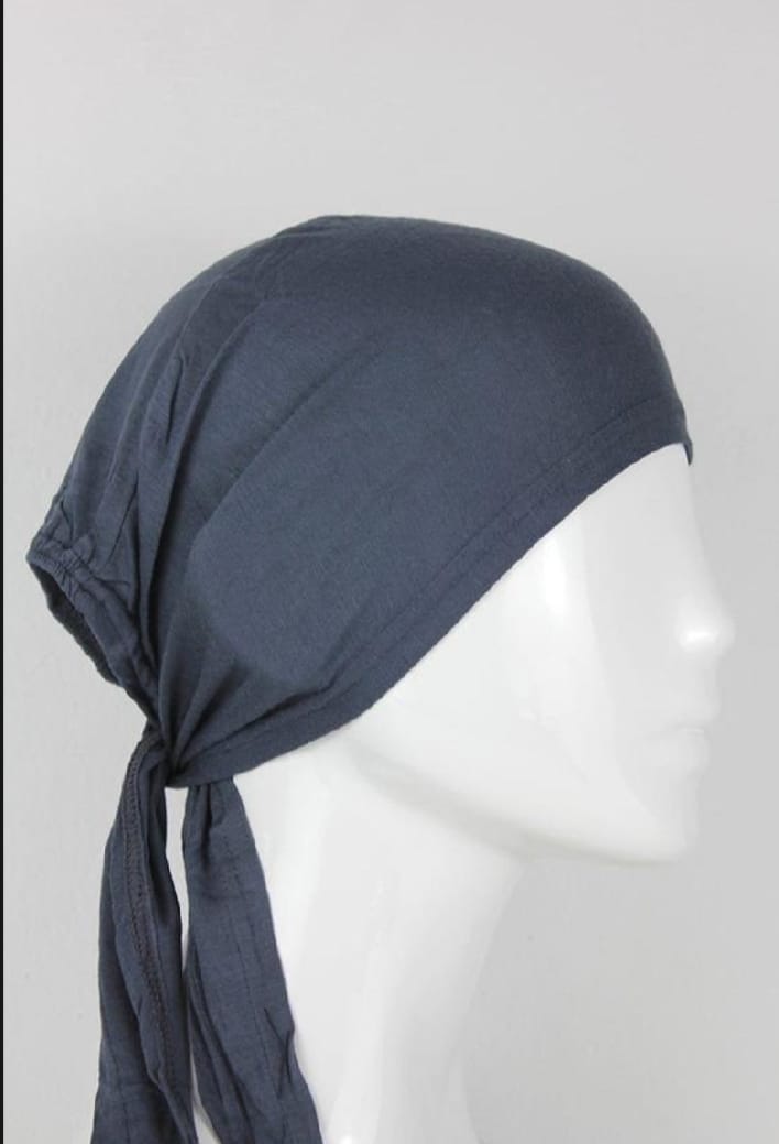 Pack of 4 Tie Hijab Cap For Girls and Women,s With Soft and Comfortable febric