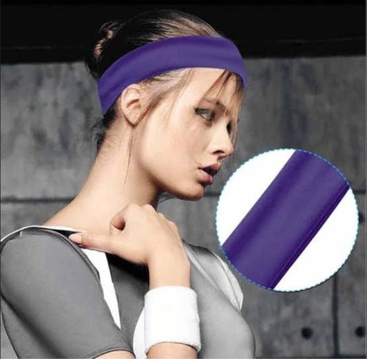 Pack of 4 Head Band Supports head band elastic head band for Unisex with high Elasticity and high quality